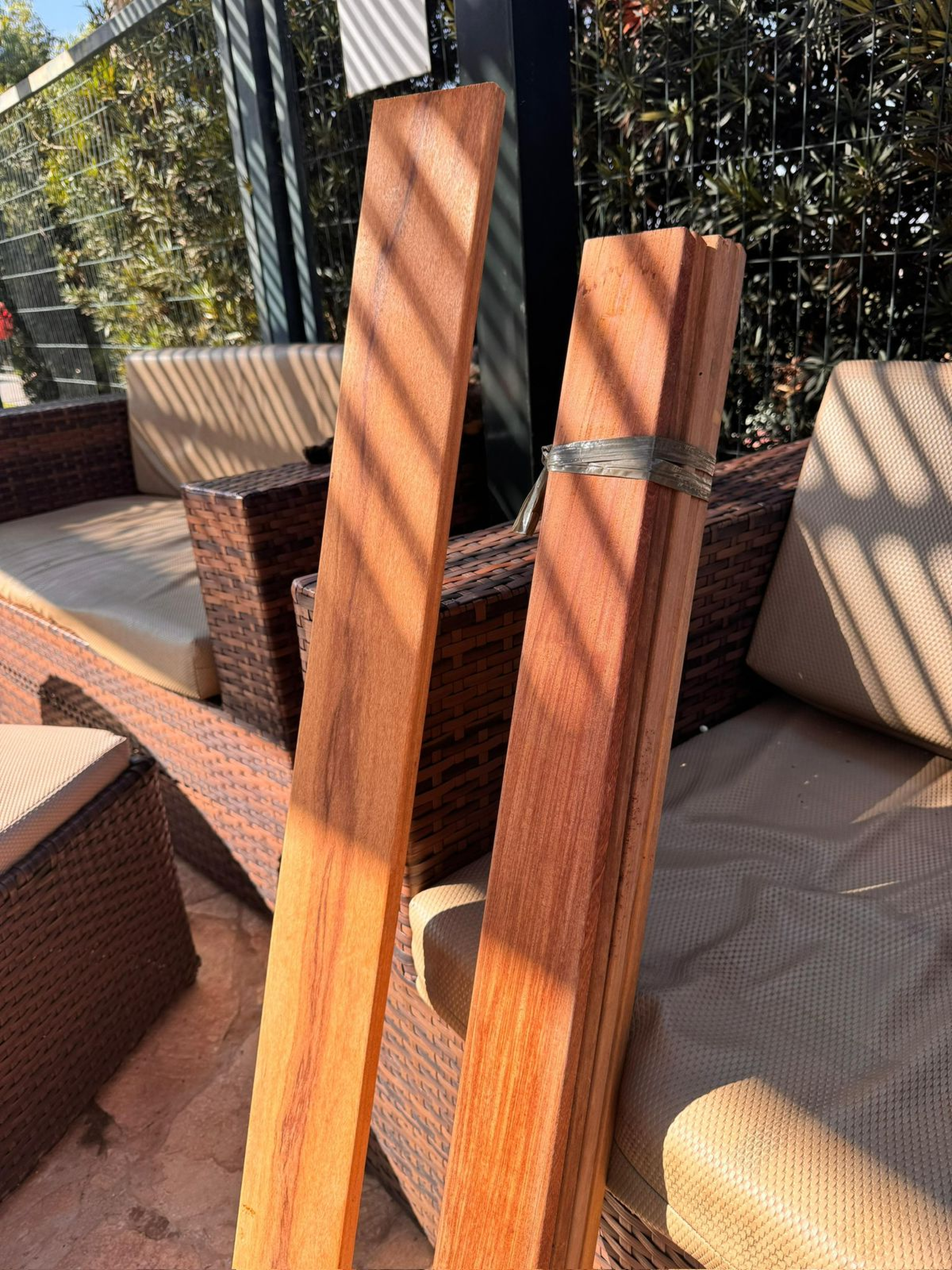 Tábuas de Cumaru para deck